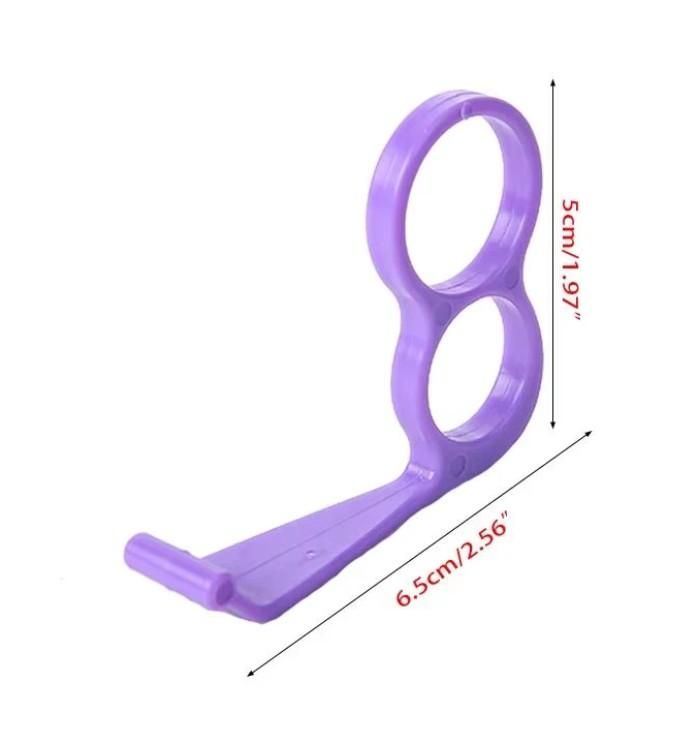 Mobile Phone Stand Ring Holder – Pack of 4 (Assorted Colors)