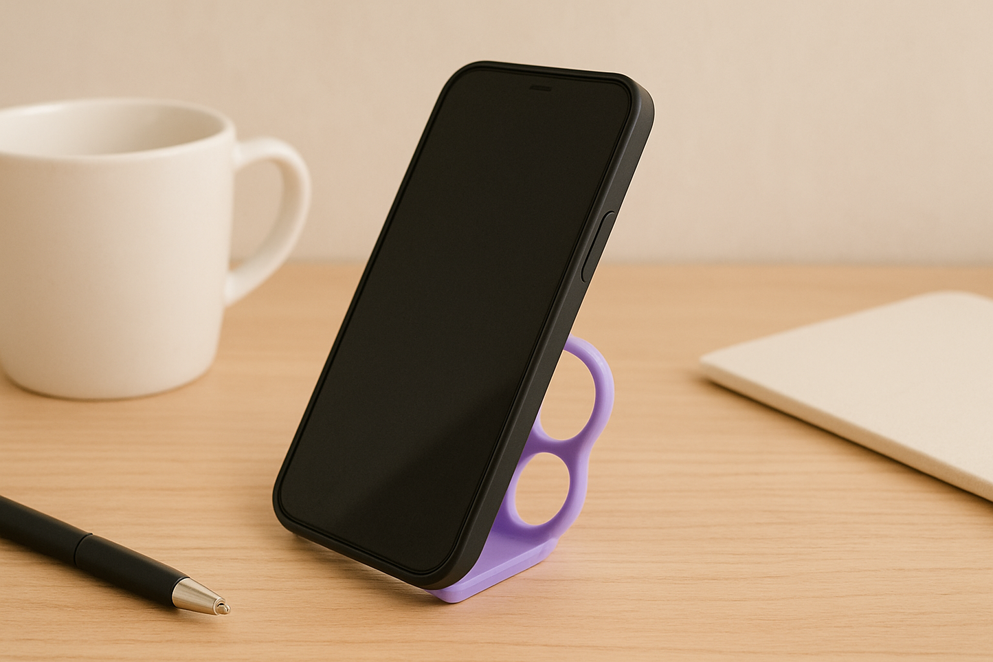 Mobile Phone Stand Ring Holder – Pack of 4 (Assorted Colors)