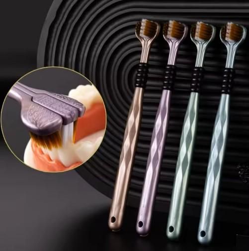 3-Sided Toothbrush – Pack of 4