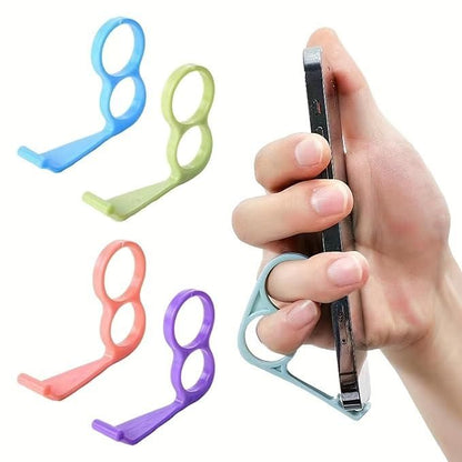 Mobile Phone Stand Ring Holder – Pack of 4 (Assorted Colors)