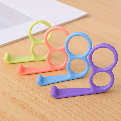 Mobile Phone Stand Ring Holder – Pack of 4 (Assorted Colors)