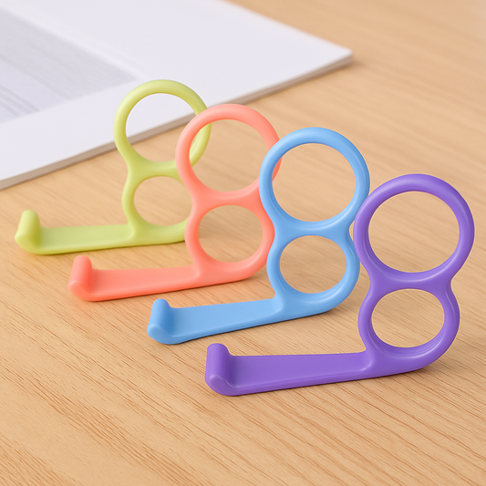 Mobile Phone Stand Ring Holder – Pack of 4 (Assorted Colors)